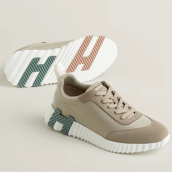 Hermes Bouncing Leather Sneaker - Picture 1 of 14